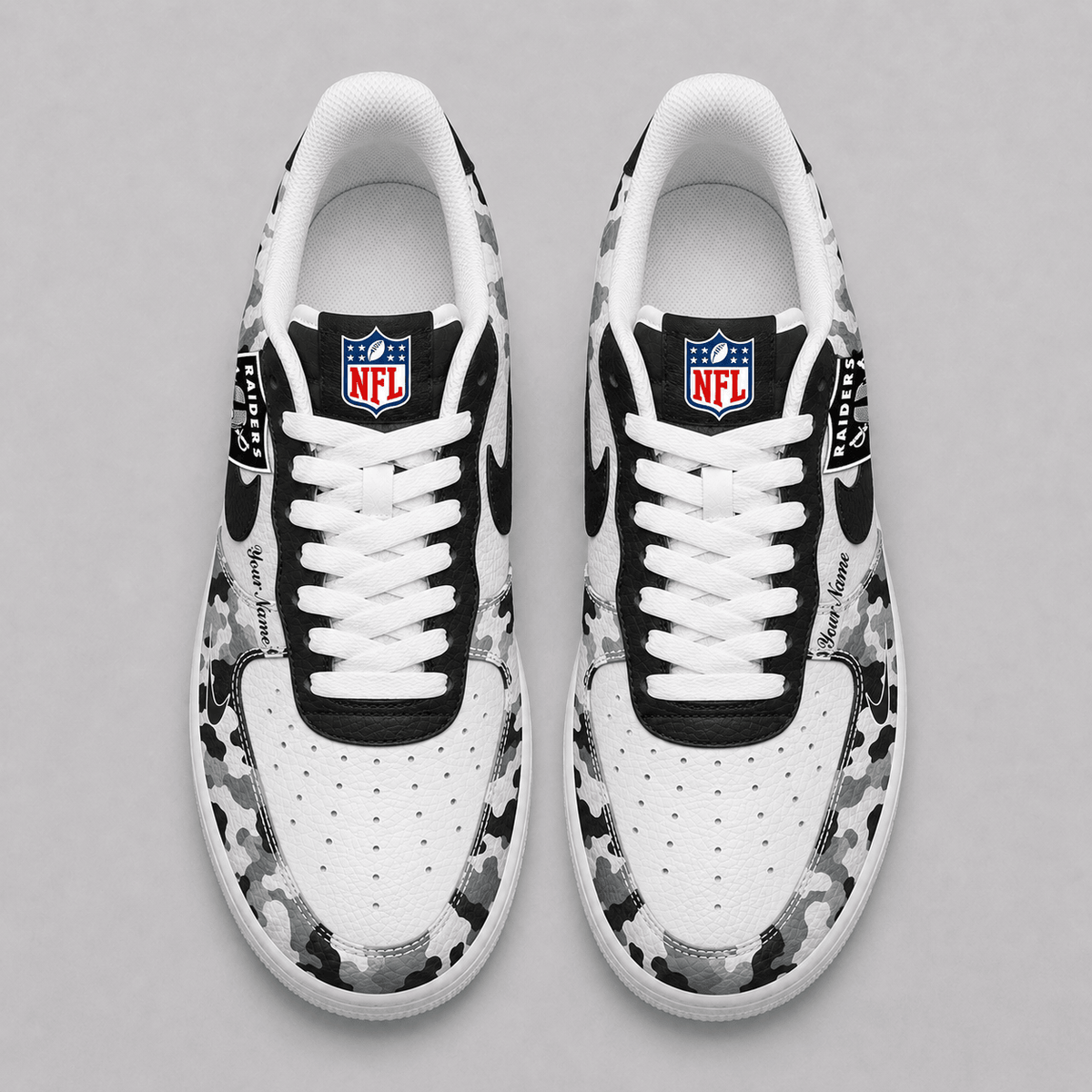 Las Vegas Raiders | Premium NFL Team AF1 Shoes VA918