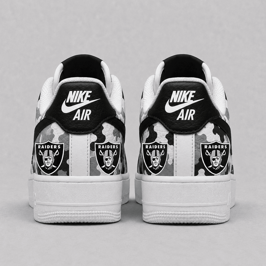 Las Vegas Raiders | Premium NFL Team AF1 Shoes VA918