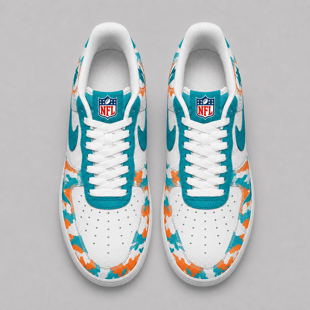 Miami Dolphins | Premium NFL Team AF1 Shoes VA913