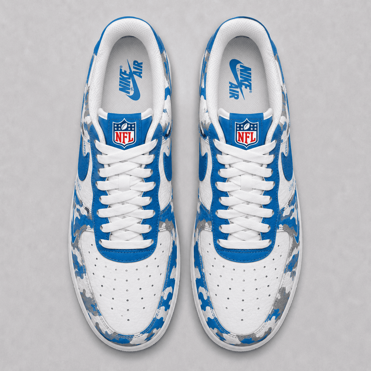 Detroit Lions | Premium NFL Team AF1 Shoes VA901