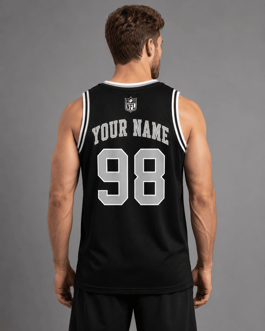 Las Vegas Raiders | Premium NFL Personalized Team Custom Name Number Sports Tank Top NDN120