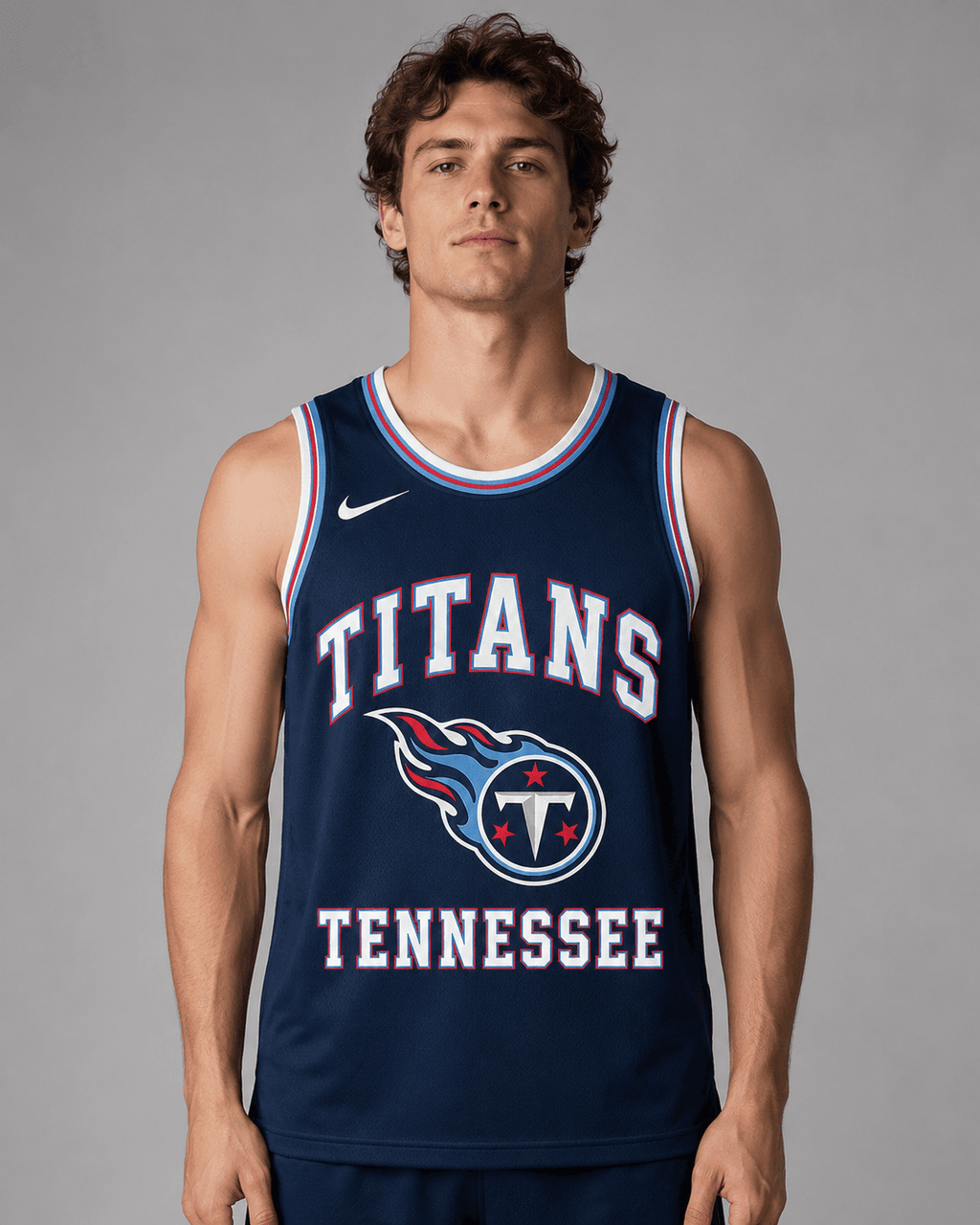 Tennessee Titans | Premium NFL Personalized Team Custom Name Number Sports Tank Top NDN112