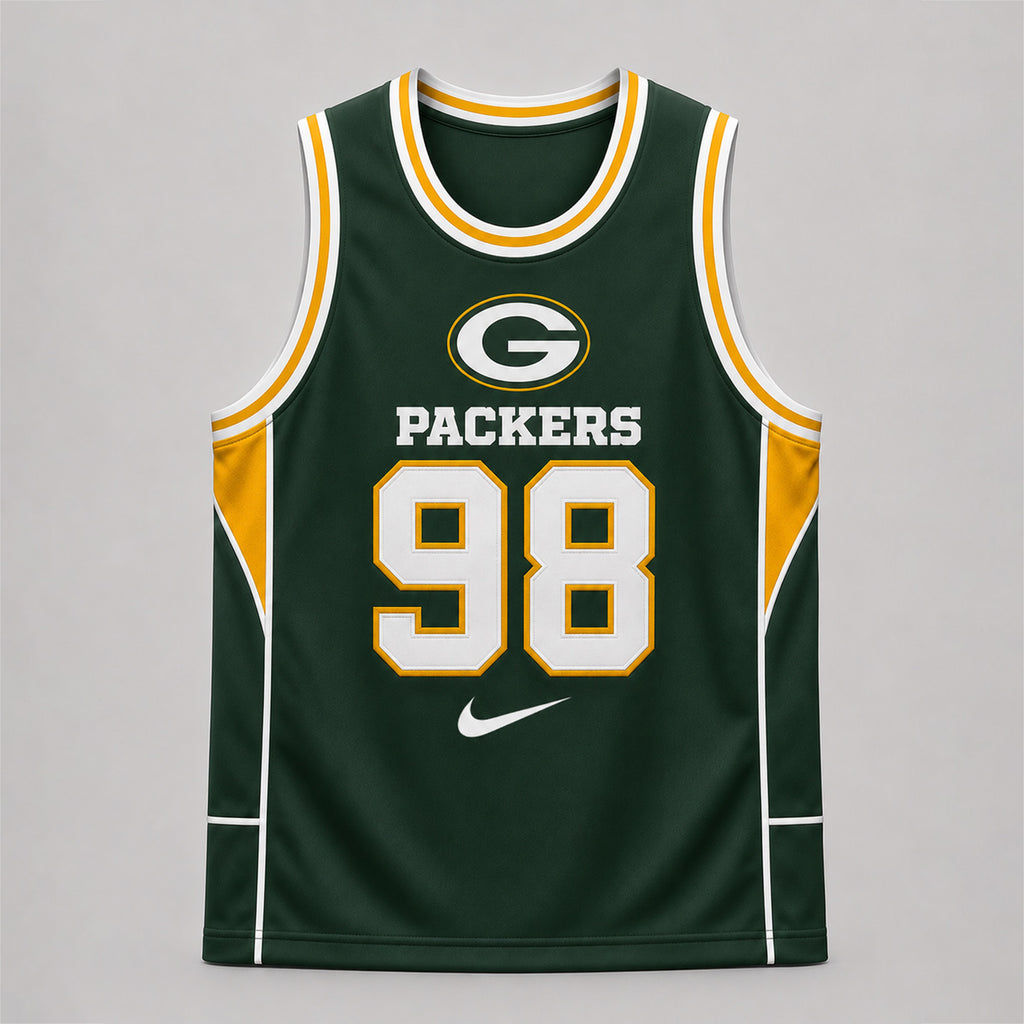 Green Bay Packers | Premium NFL Custom Basketball Tank Top For Men And Women NDN