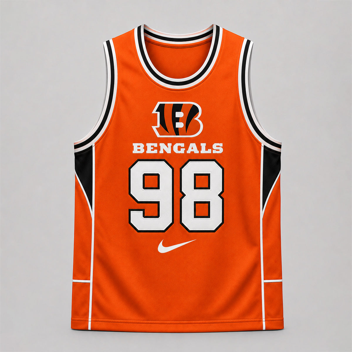 Cincinnati Bengals | Premium NFL Custom Basketball Tank Top For Men And Women NDN