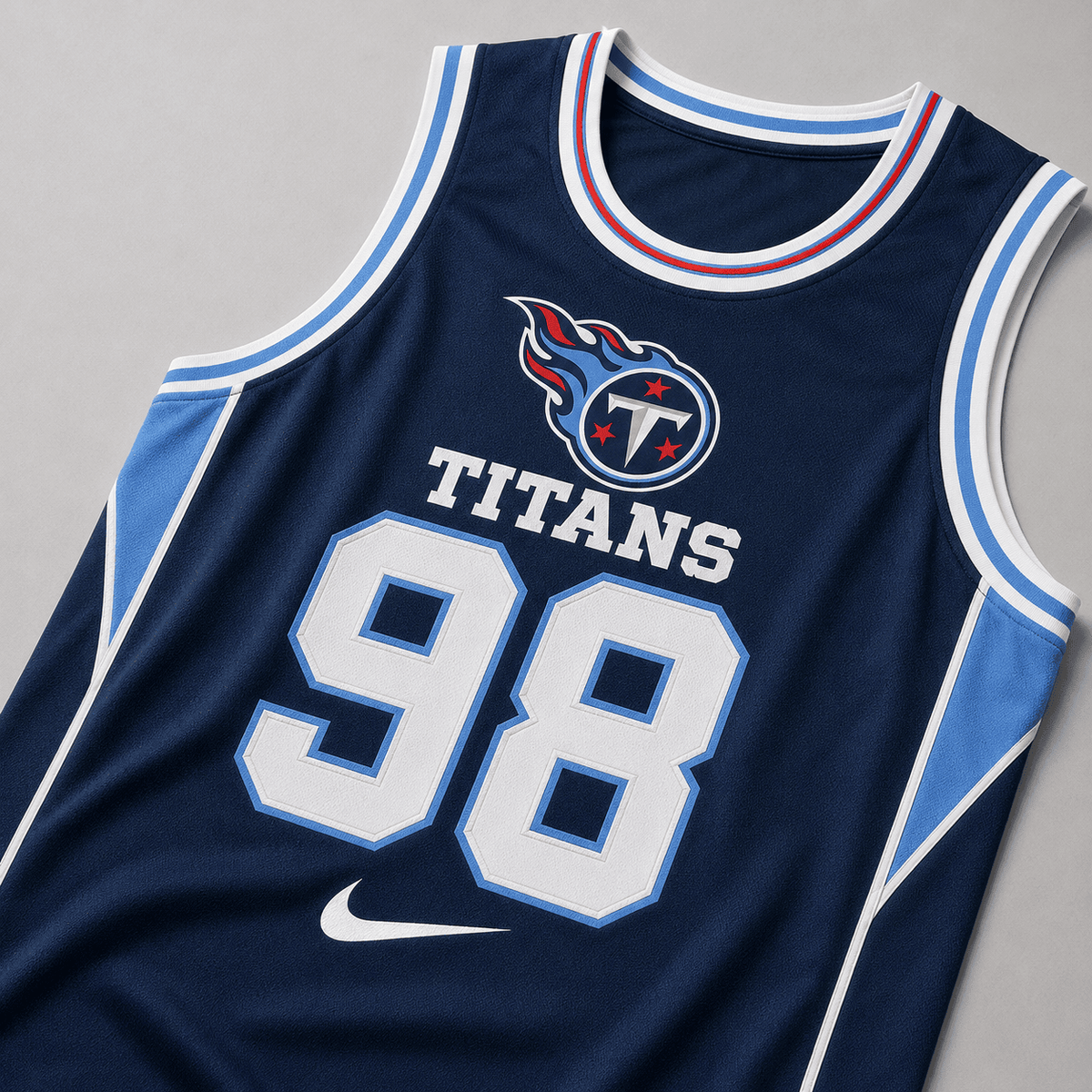 Tennessee Titans | Premium NFL Custom Basketball Tank Top For Men And Women NDN