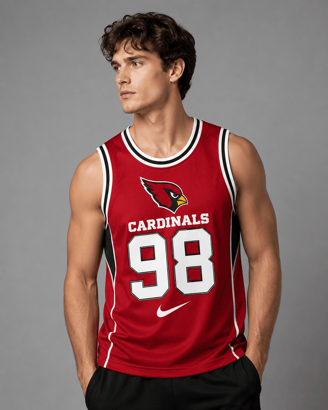 Arizona Cardinals | Premium NFL Custom Basketball Tank Top For Men And Women NDN