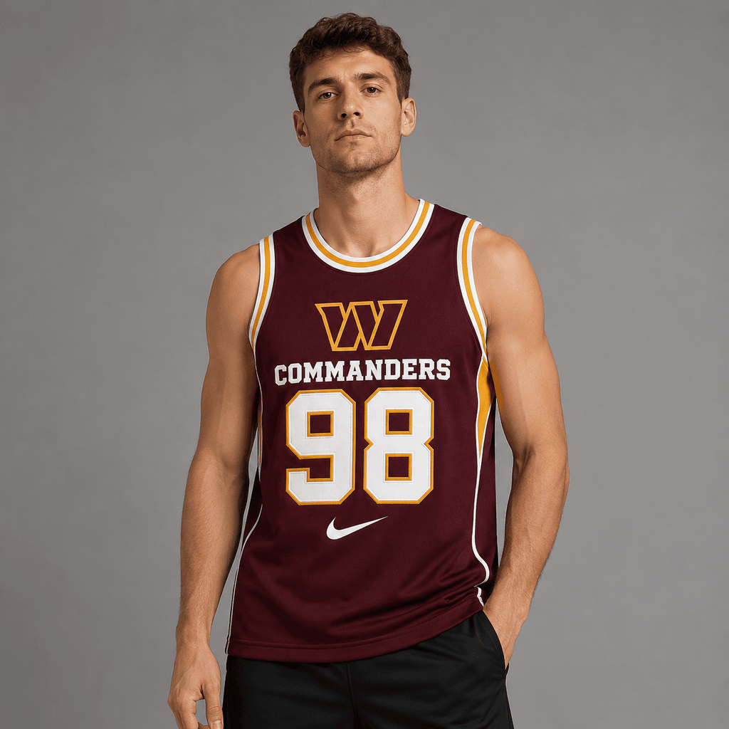 Washington Commanders | Premium NFL Custom Basketball Tank Top For Men And Women NDN