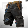 Dallas Cowboys Pocket Print Cargo Shorts (Belt Not Included) S9MCS106