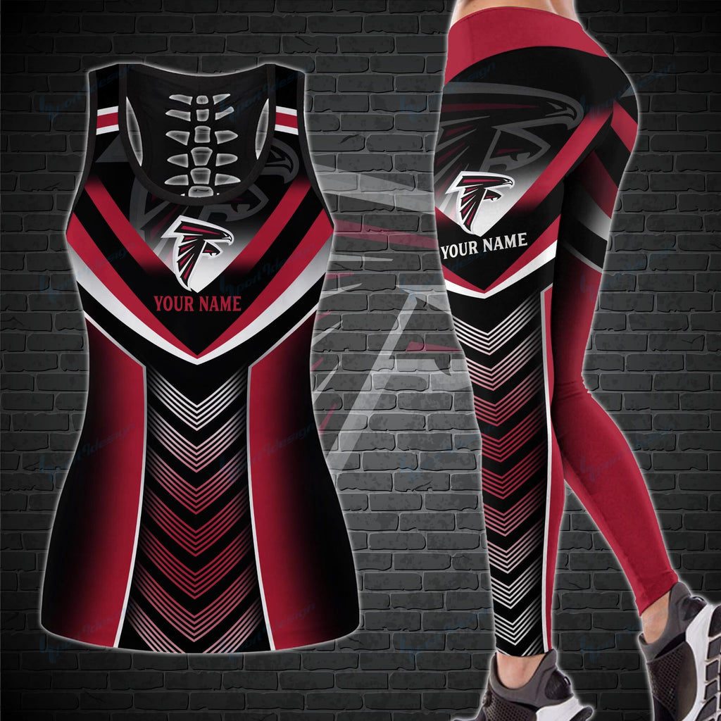 Atlanta Falcons Personalized Leggings And Tank Top BG02