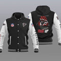 Atlanta Falcons Hooded Baseball Jacket 30