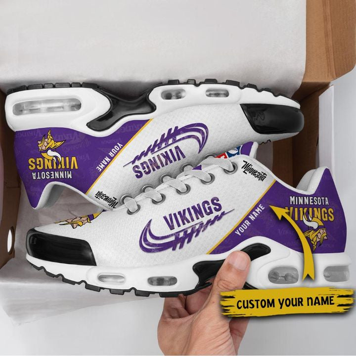 Minnesota Vikings Personalized Plus Sneakers 0813 BGTN186