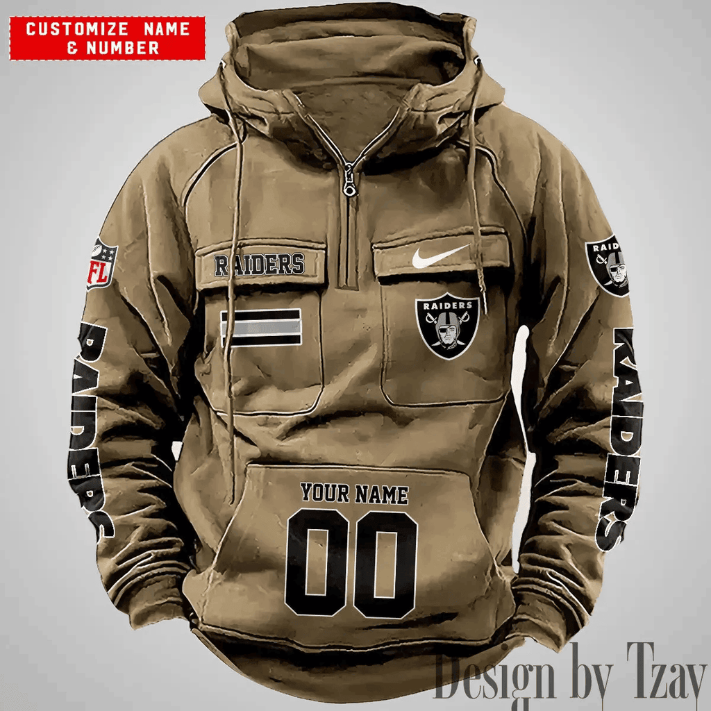 Las Vegas Raiders Vintage Men Hoodie DV2 AZVMHD396