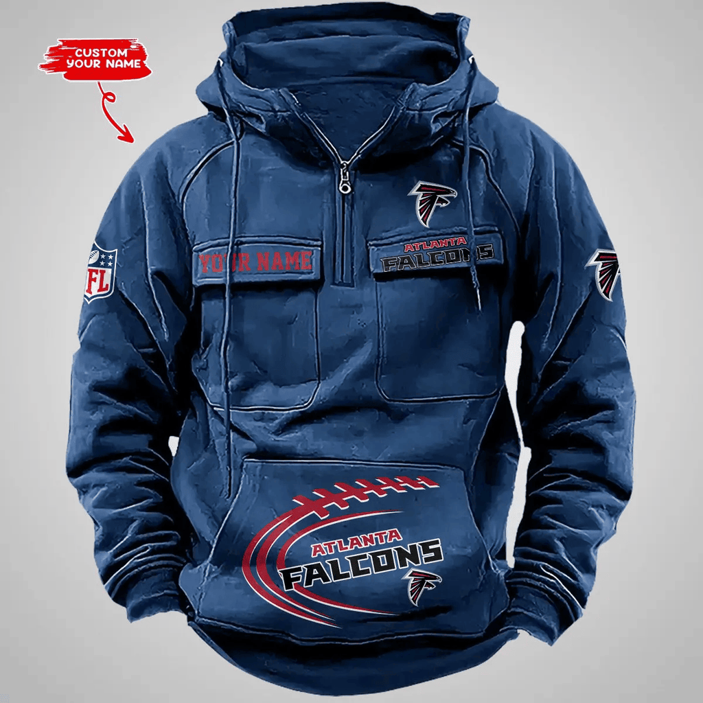 Atlanta Falcons Vintage Men Hoodie AZVMHD111