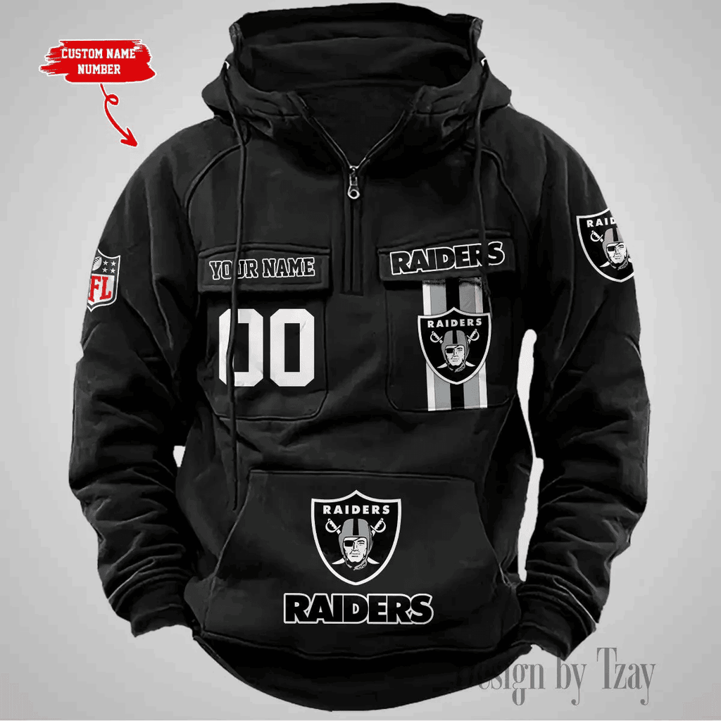 Las Vegas Raiders Vintage Men Hoodie DV2 AZVMHD428
