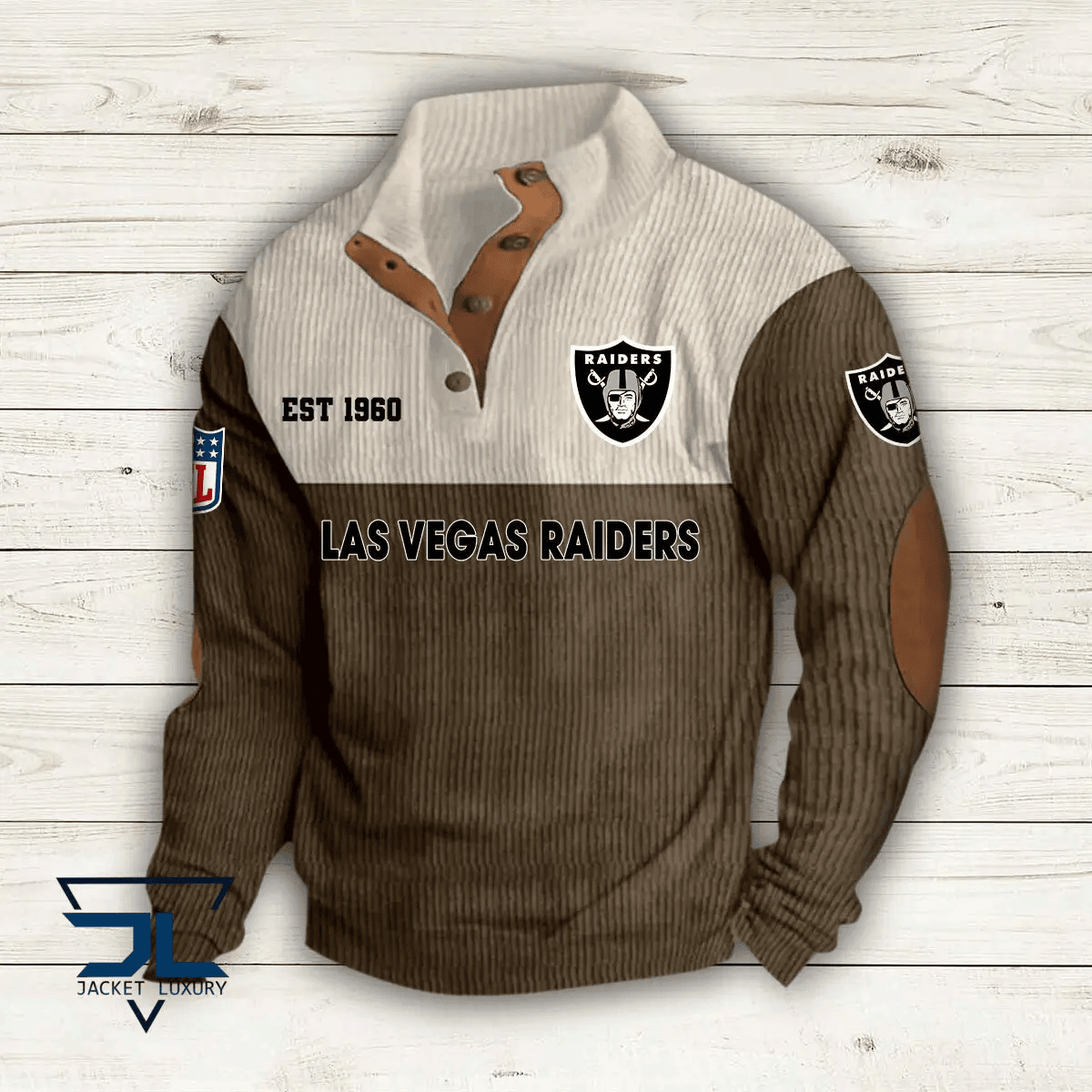 Las Vegas Raiders Premium Personalized Game-Day Pullover S9DBSCH113