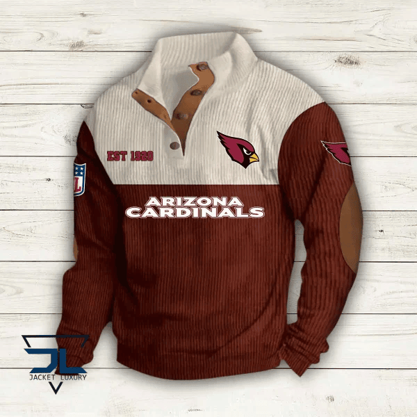 Arizona Cardinals Premium Personalized Game-Day Pullover S9DBSCH097