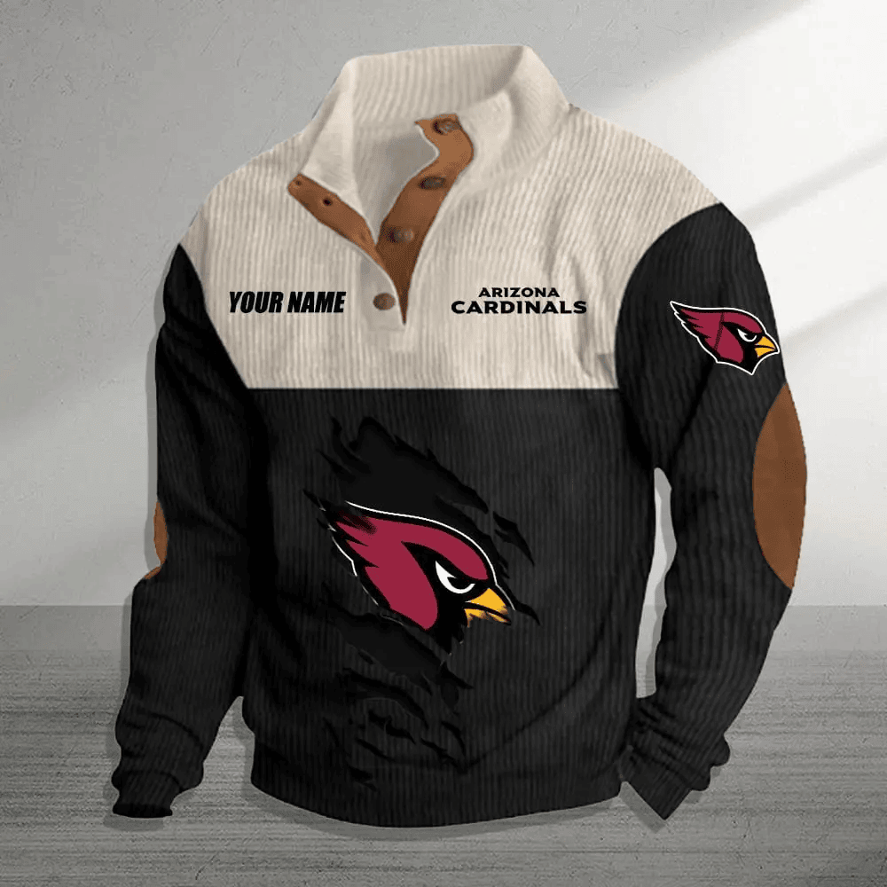 Arizona Cardinals Premium Personalized Game-Day Pullover S9DBSCH129