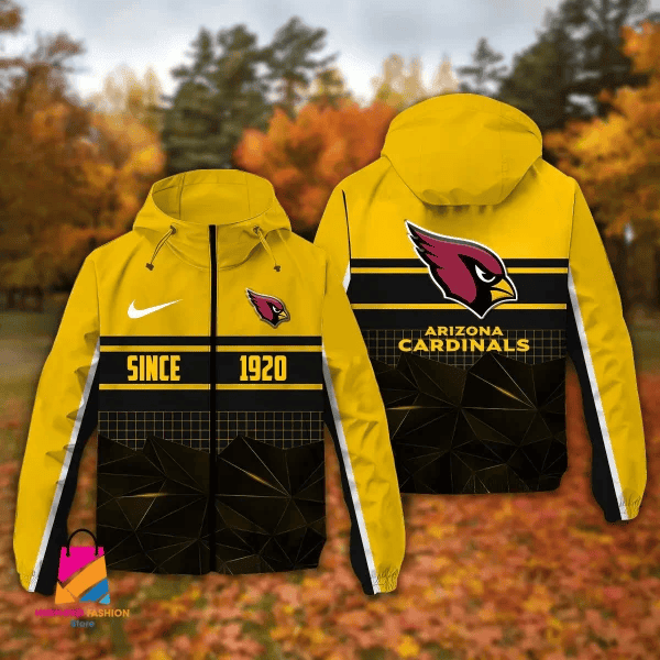 Arizona Cardinals Windbreaker Outdoor Jacket Sport Fan Gift NNPRJ910