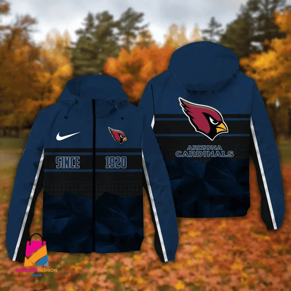 Arizona Cardinals Windbreaker Outdoor Jacket Sport Fan Gift NNPRJ910