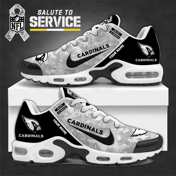 SPTBGTN533-Arizona Cardinals Personalized Plus  Sneakers