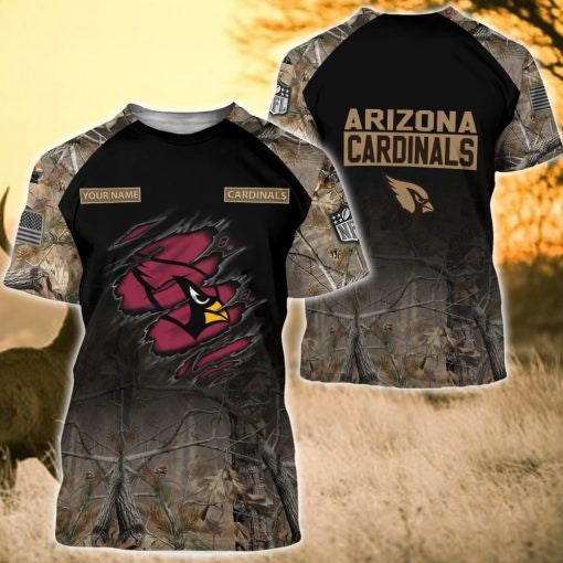 Arizona Cardinals Personalized All Over Printed 412
