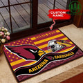 Arizona Cardinals Personalized Doormat BGDMM580