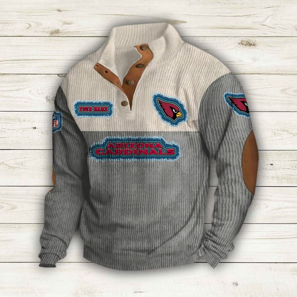 Arizona Cardinals Premium Personalized Game-Day Pullover S9DBSCH161