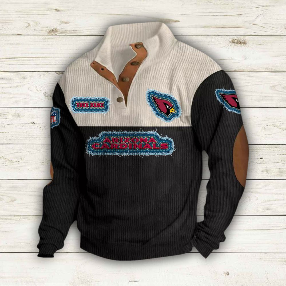 Arizona Cardinals Premium Personalized Game-Day Pullover S9DBSCH161