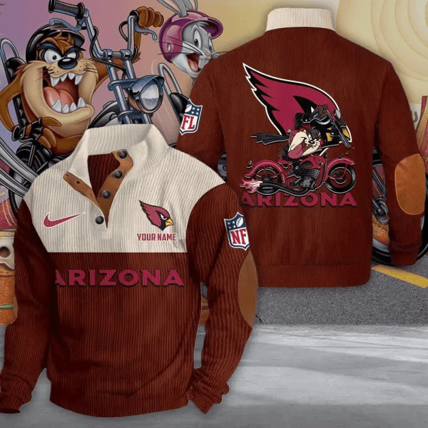 Arizona Cardinals NNSH0451 Premium Personalized Game-Day Pullovers