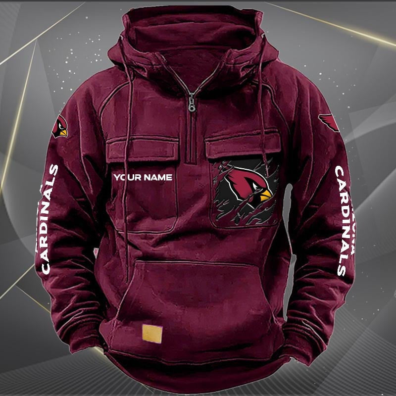 Arizona Cardinals Vintage Men Hoodies DV5 AZVMHD033