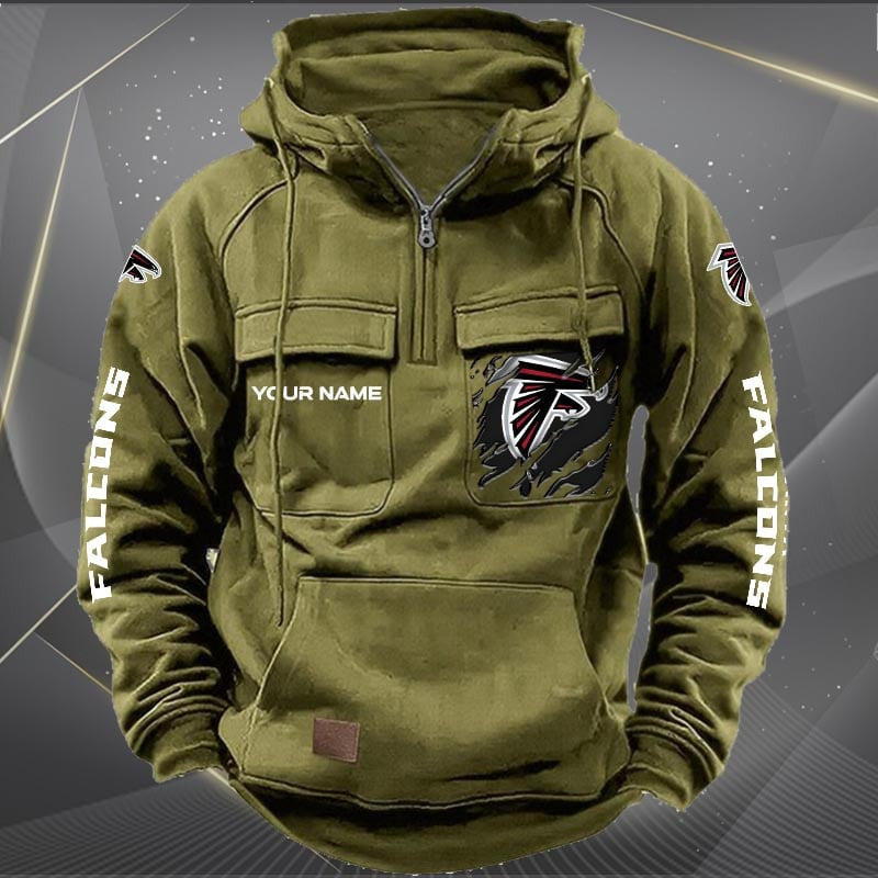 Atlanta Falcons Vintage Men Hoodies DV5 AZVMHD034
