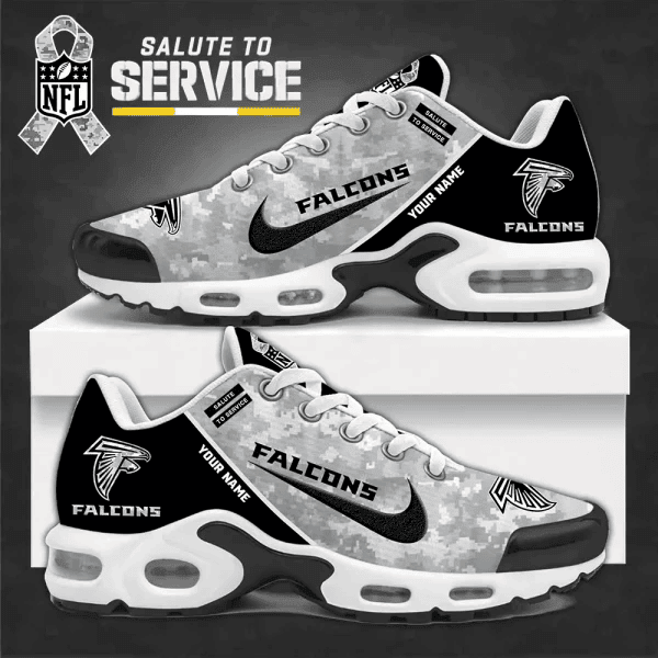 SPTBGTN534-Atlanta Falcons Personalized Plus  Sneakers