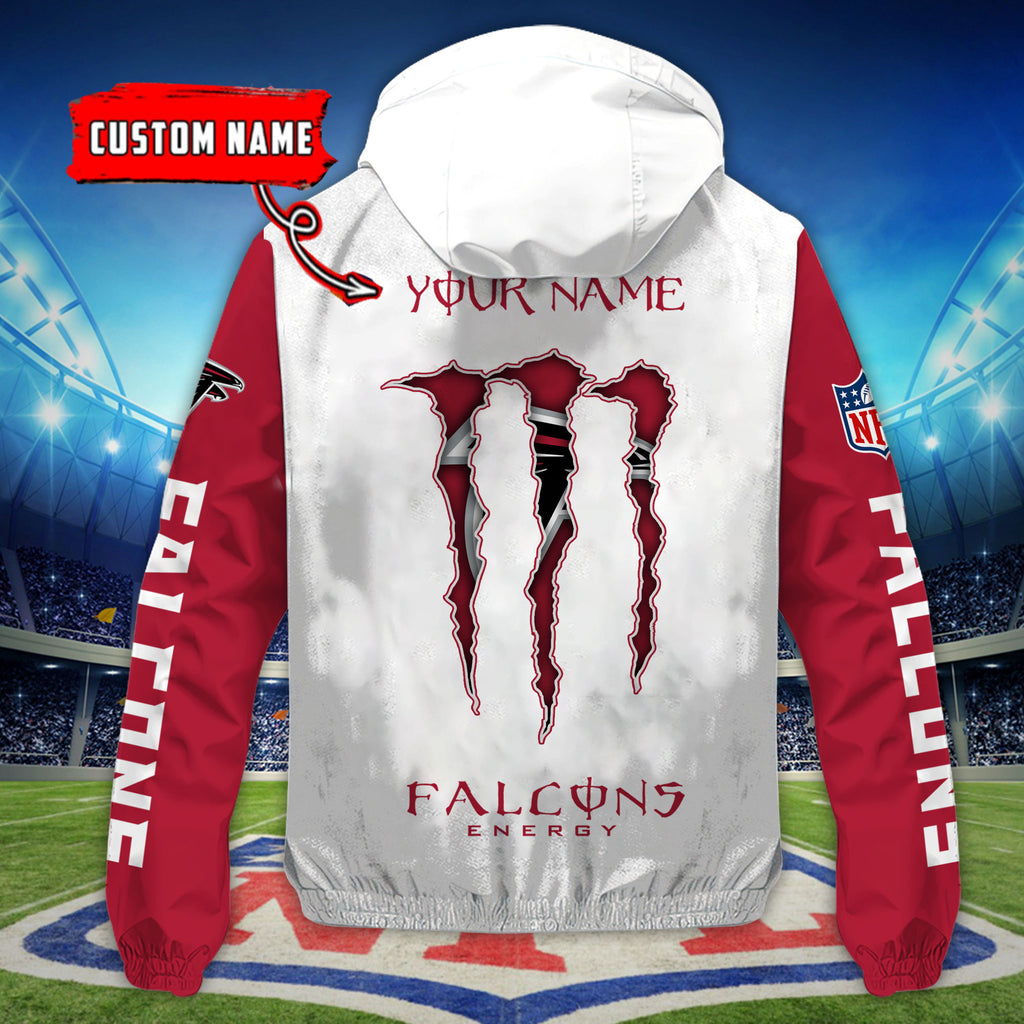 Atlanta Falcons Custom Windbreaker Outdoor Jacket Sport Fan Gift SPTWJACKET034