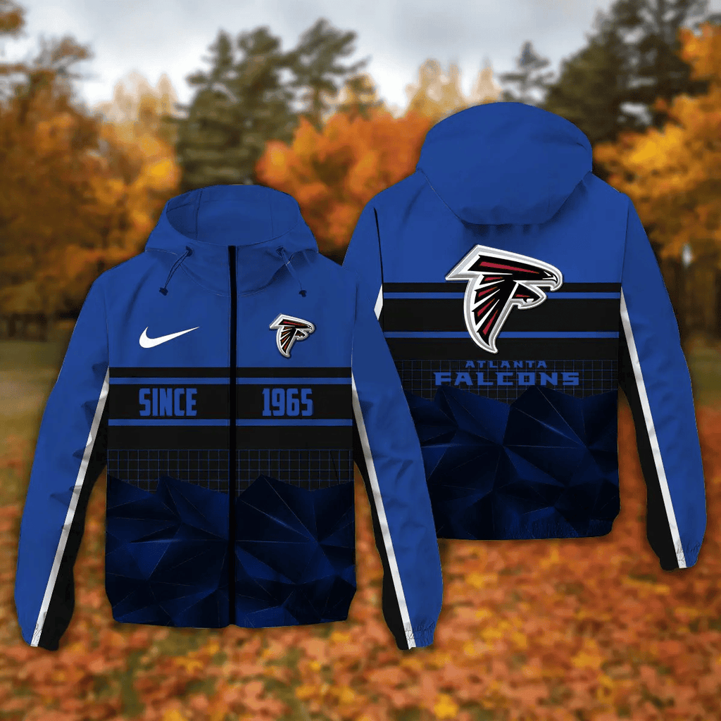 Atlanta Falcons Windbreaker Outdoor Jacket Sport Fan Gift NNPRJ911