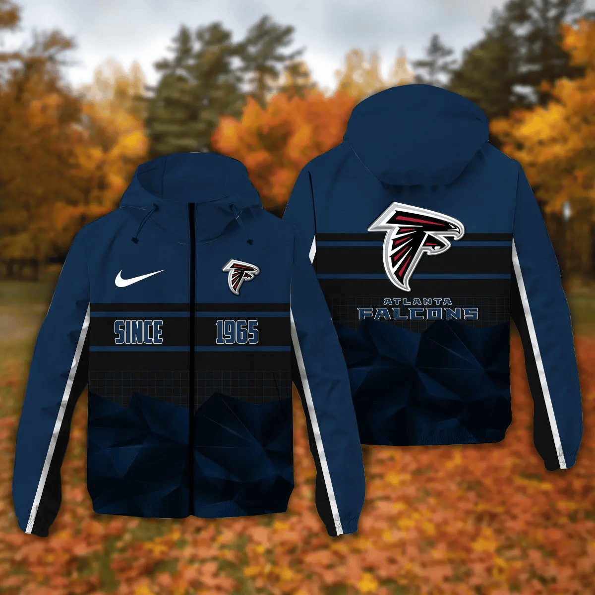 Atlanta Falcons Windbreaker Outdoor Jacket Sport Fan Gift NNPRJ911