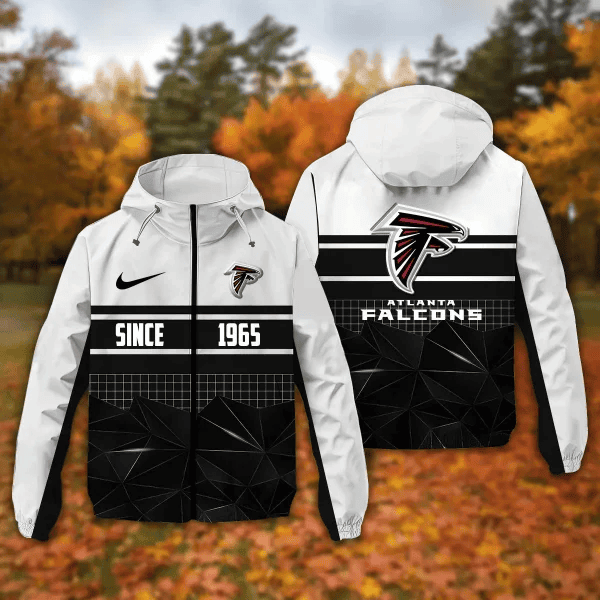 Atlanta Falcons Windbreaker Outdoor Jacket Sport Fan Gift NNPRJ911