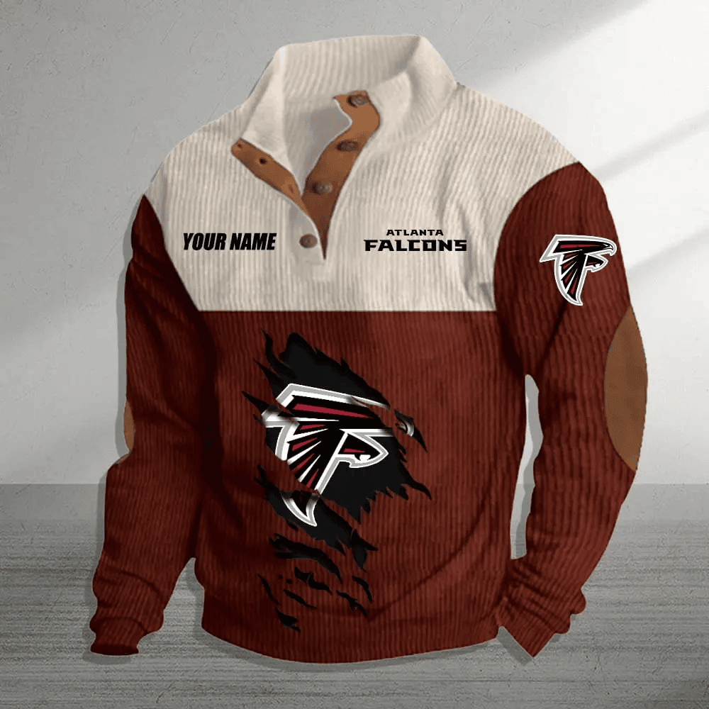 Atlanta Falcons Premium Personalized Game-Day Pullover S9DBSCH130