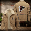Atlanta Falcons Men's Thickened Corduroy Jacket ANZTCJ002