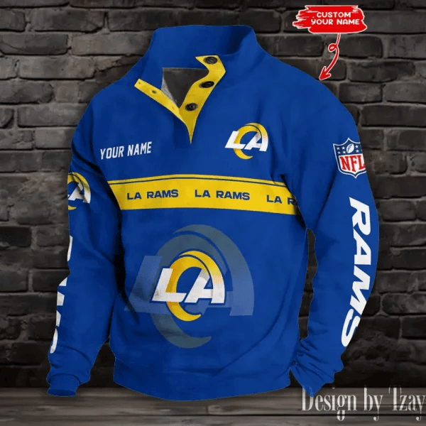 Los Angeles Rams Sports Print Sweatshirt S9DBSCH749