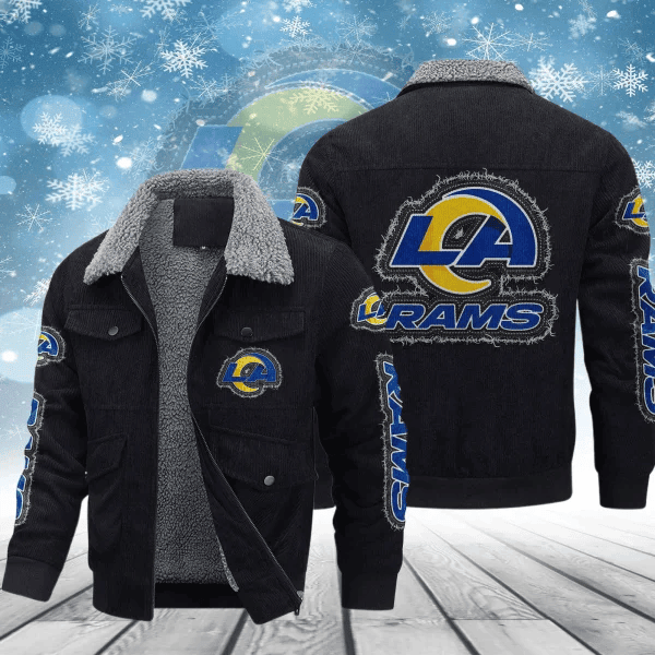 Los Angeles Rams Men's Thickened Corduroy Jacket ANZVITCJ018