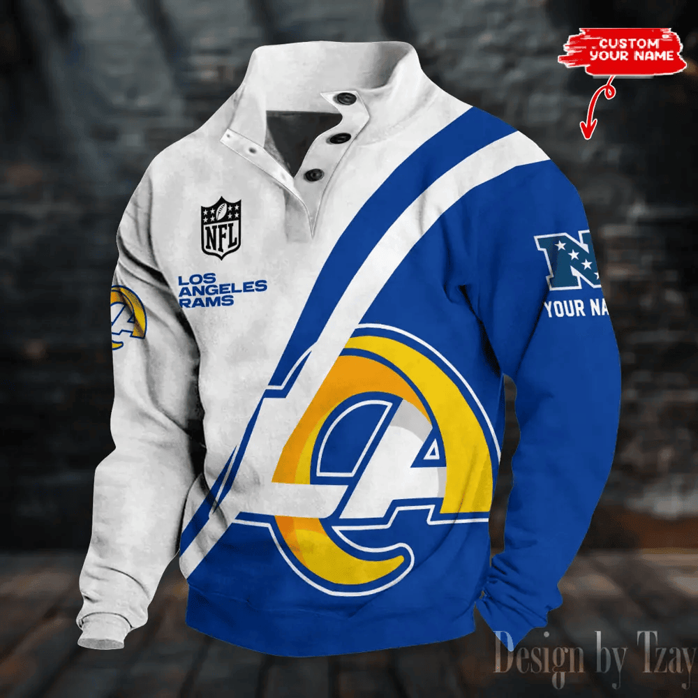 Los Angeles Rams Sports Print Sweatshirt S9DBSCH763
