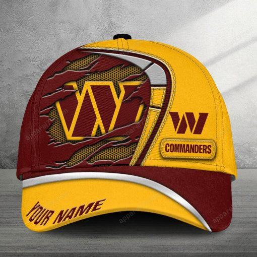 Washington Commanders Personalized Classic Cap AZCCAP458