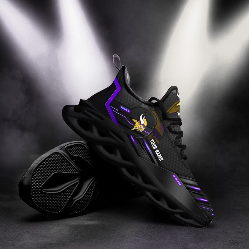 Minnesota Vikings Personalized Yezy Running Sneakers SPD30