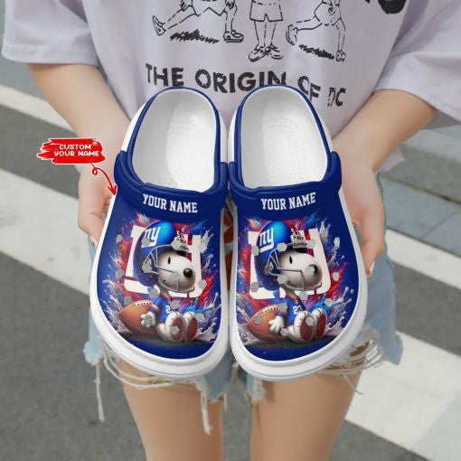 New York Giants Personalized Limited Clog BGCR370A