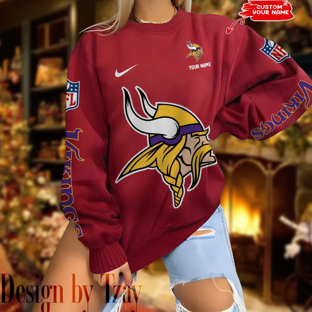 Minnesota Vikings New Woolen Sweater BGSWT205