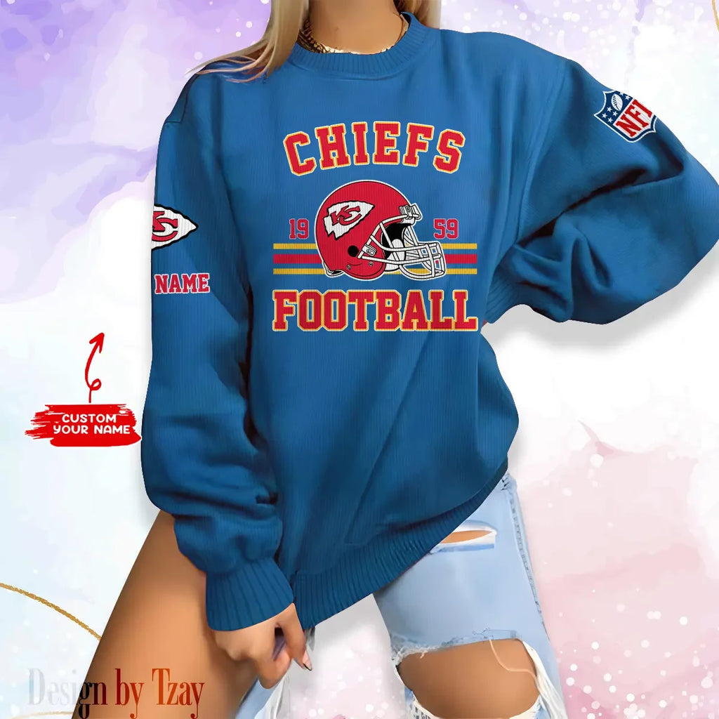 Kansas City Chiefs Personalized Fashion Design New Woolen Sweater BGSWT232
