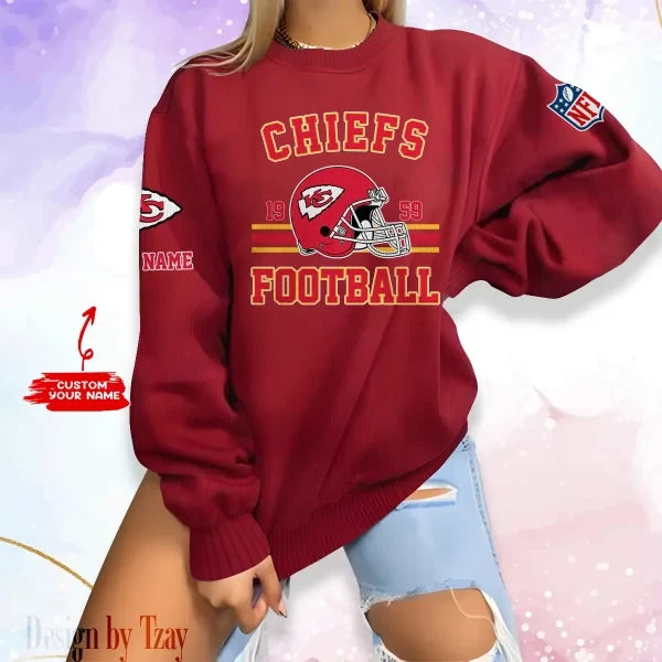 Kansas City Chiefs Personalized Fashion Design New Woolen Sweater BGSWT232