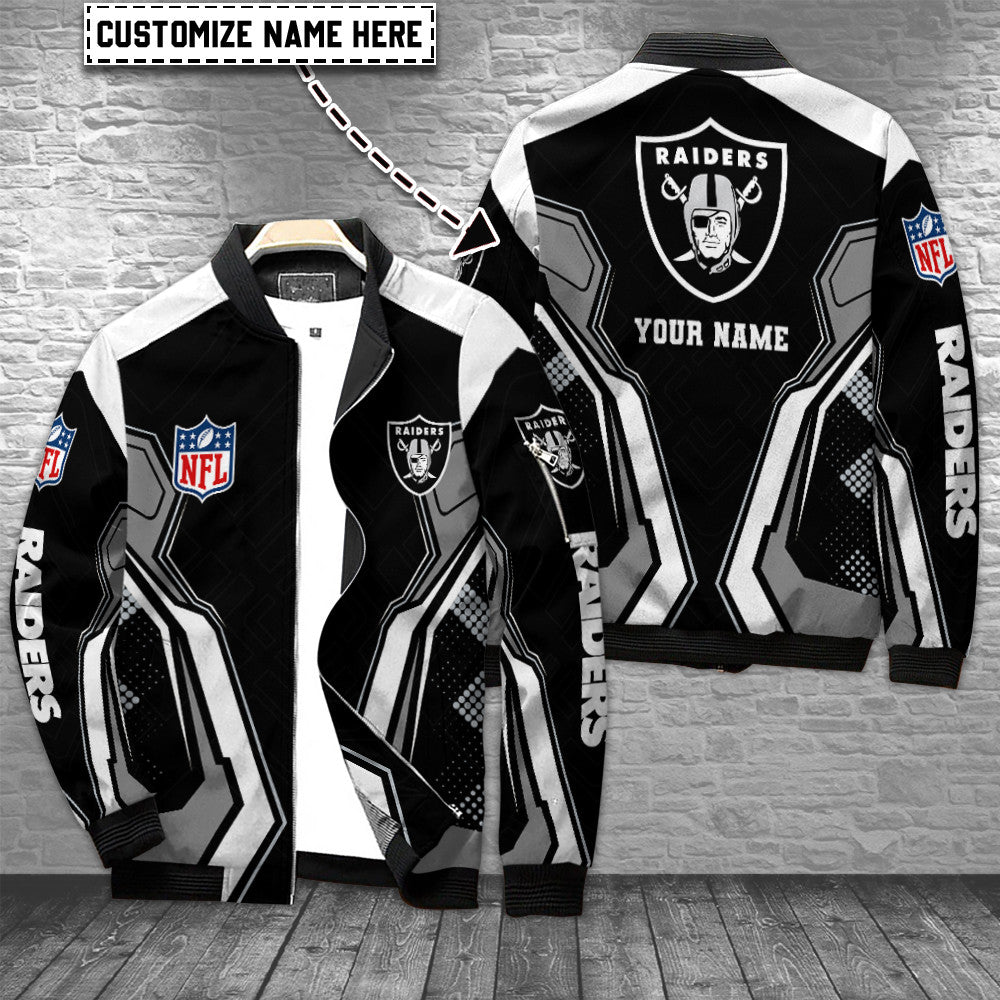 Las Vegas Raiders Personalized Bomber Jacket BGBBJ974