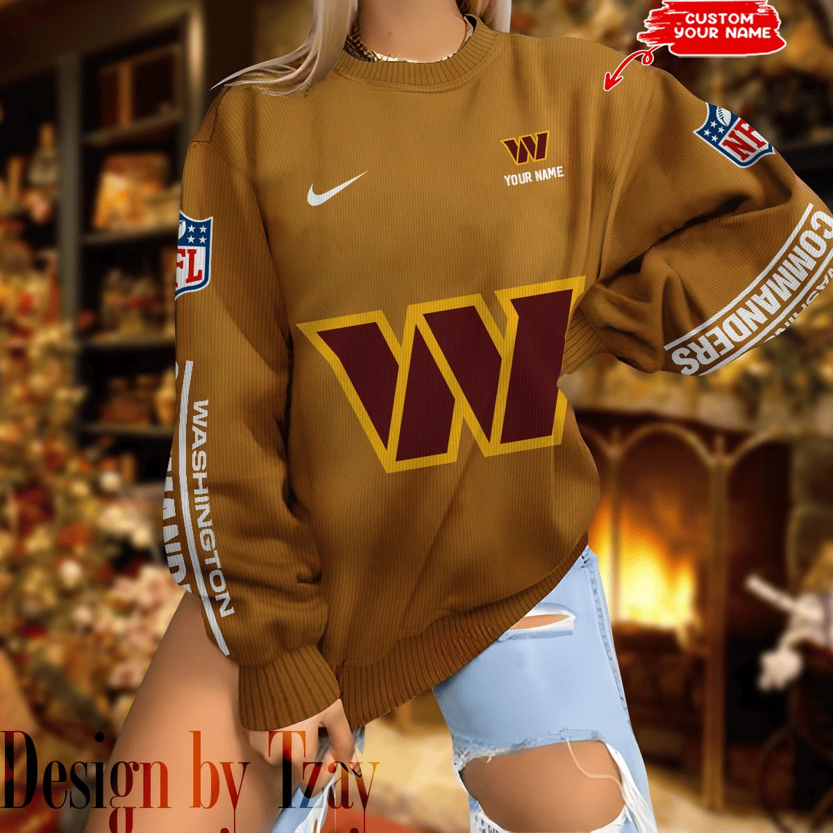 Washington Commanders New Woolen Sweater BGSWT216