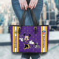 Minnesota Vikings Women Leather Tote Hand Bag BB31
